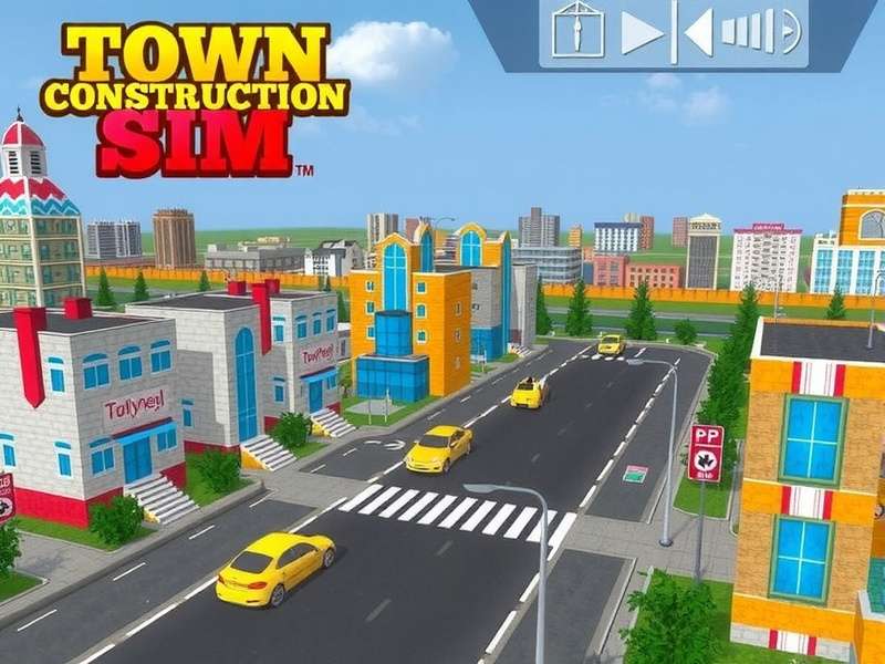 Beautiful Indian cityscape in Town Construction Sim Town Construction Sim Indian city landscape