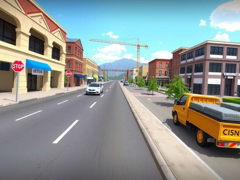 Effective traffic solutions in Town Construction Sim Town Construction Sim traffic management